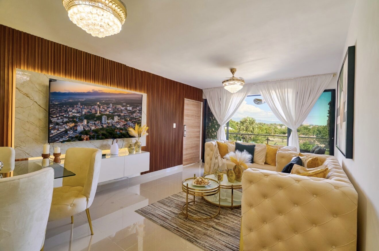 Sala principal con vista panorámica
